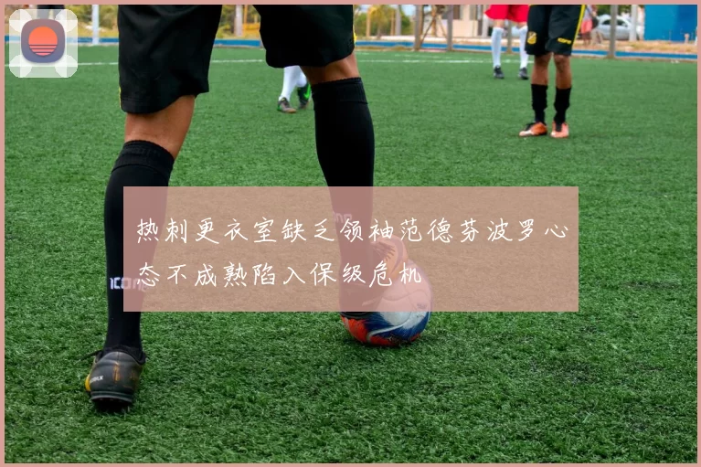 热刺更衣室缺乏领袖范德芬波罗心态不成熟陷入保级危机